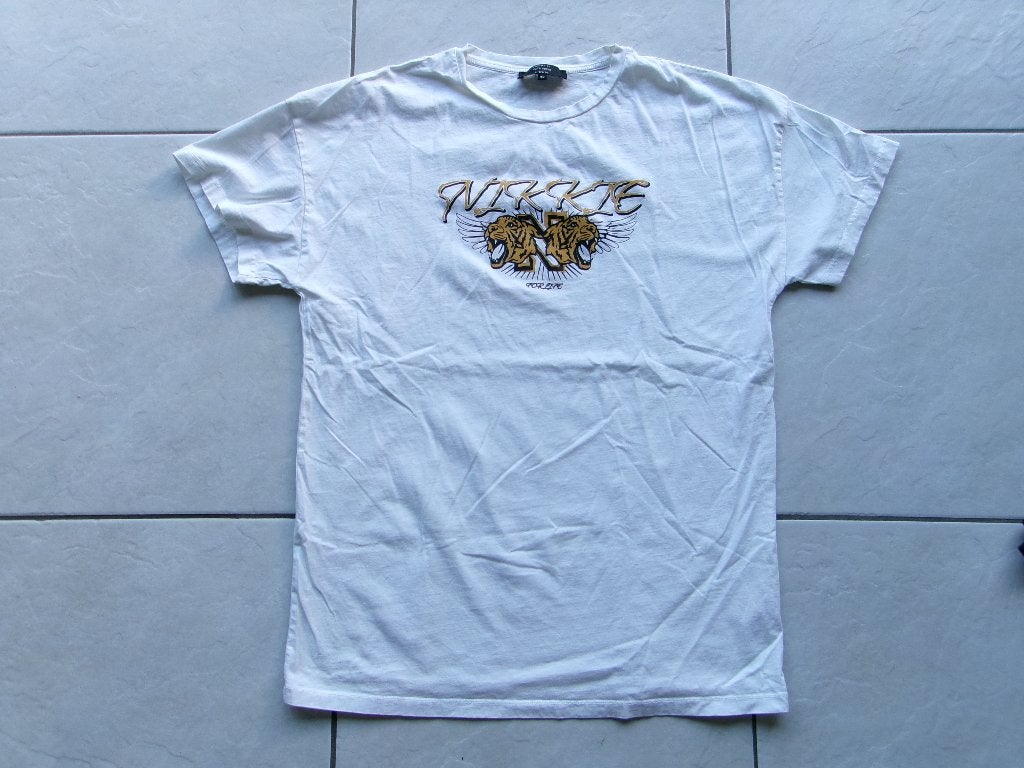 Nikkie shirt maat 42 Selected by Kate Moss, Kleding | Dames, Wit, Maat 42/44 (L), Ophalen of Verzenden, Zo goed als nieuw