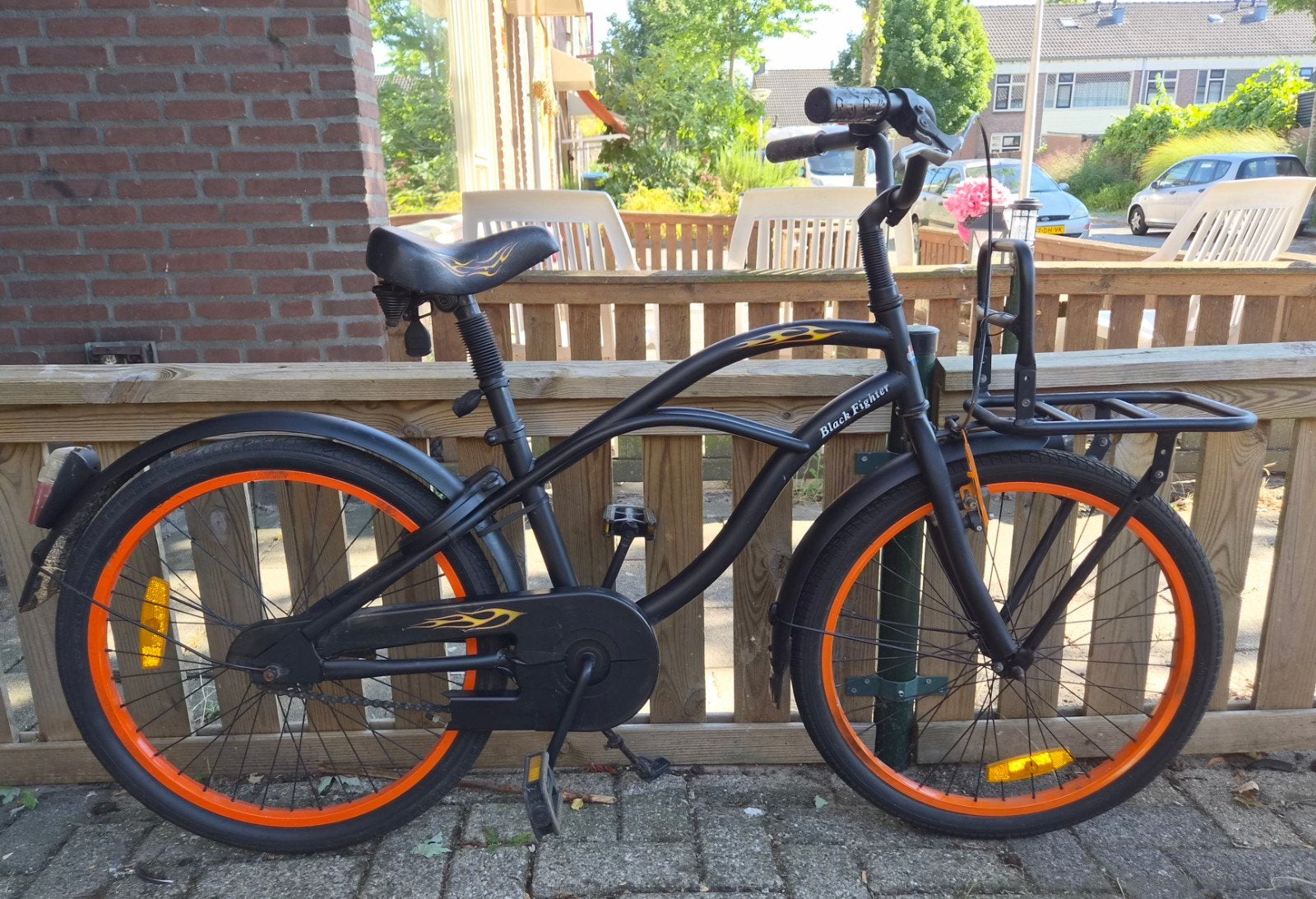 mooie Cars 24 inch crossfiets in zeer goede staat, Fietsen en Brommers, Ophalen, Zo goed als nieuw, 24 inch, Handrem