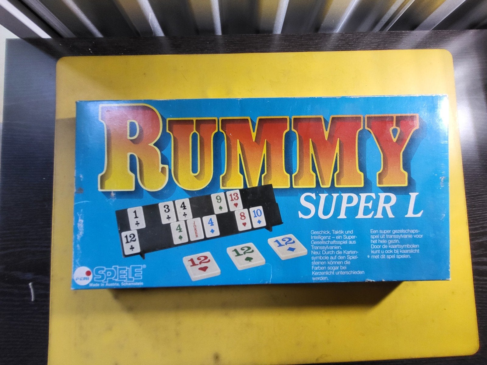 Spel: RUMMY (2), Ophalen of Verzenden, Gebruikt