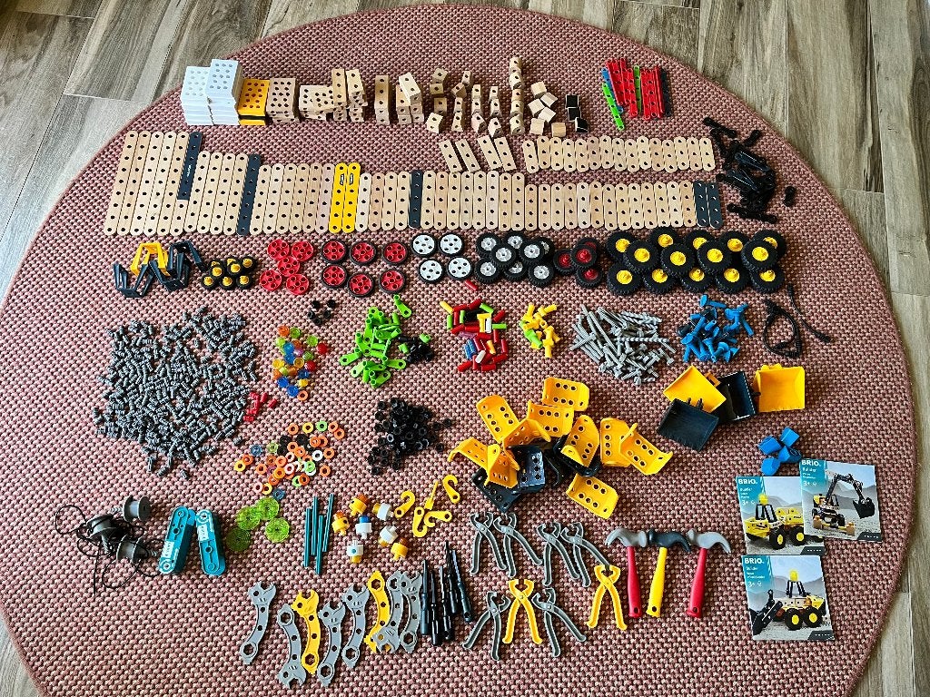 Brio Builder meerder sets / onderdelen (Ravensburger), Ophalen of Verzenden, Gebruikt, Bouwen, Met licht