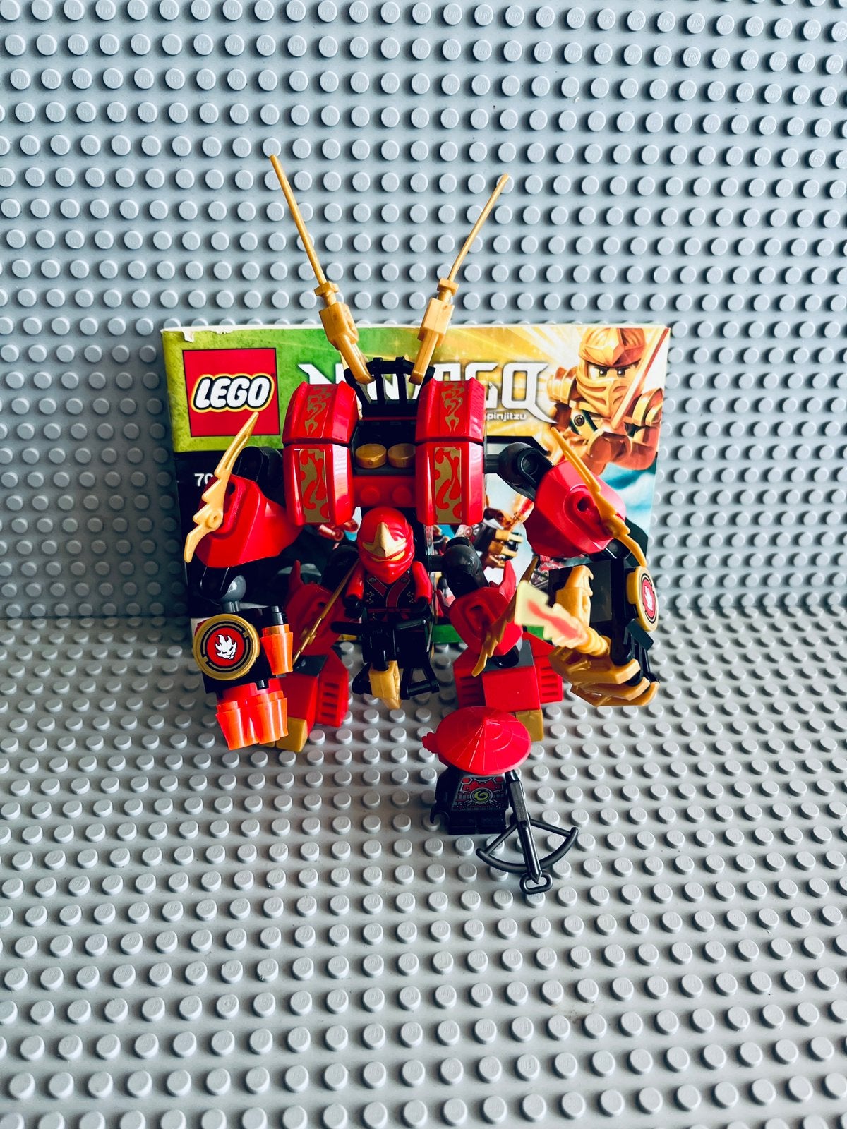 LEGO Ninjago 70500 Kai’s Fire Mech, Compleet, Gebruikt, Lego, Ophalen of Verzenden
