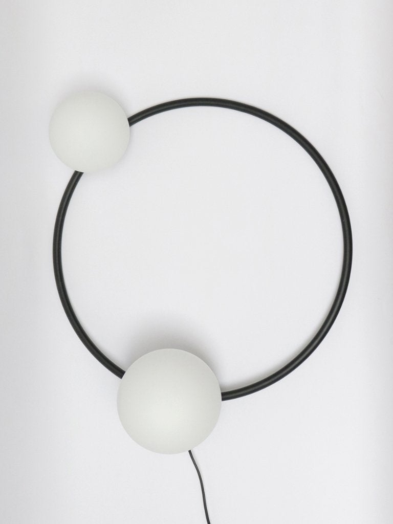 Wandlamp/ Wall lamp "Norma", Zwart, Ophalen of Verzenden, Zo goed als nieuw, Wandlamp
