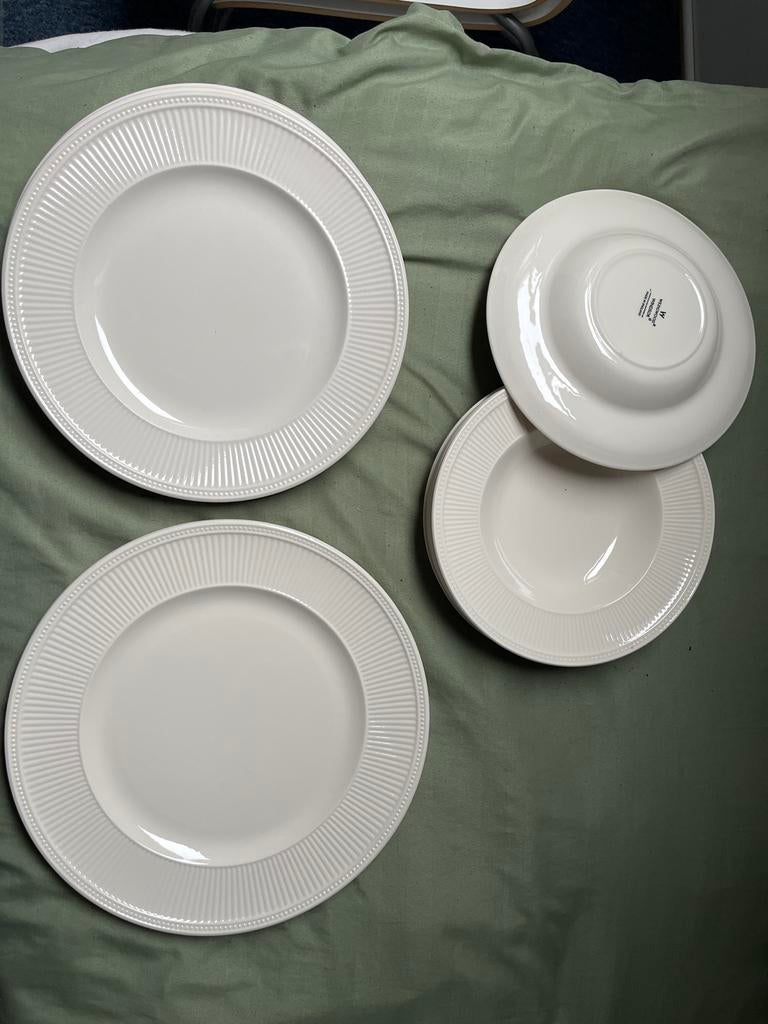 Wedgwood Windsor Borden - Diverse Maten, Ophalen, Gebruikt, Keramiek, Bord(en)