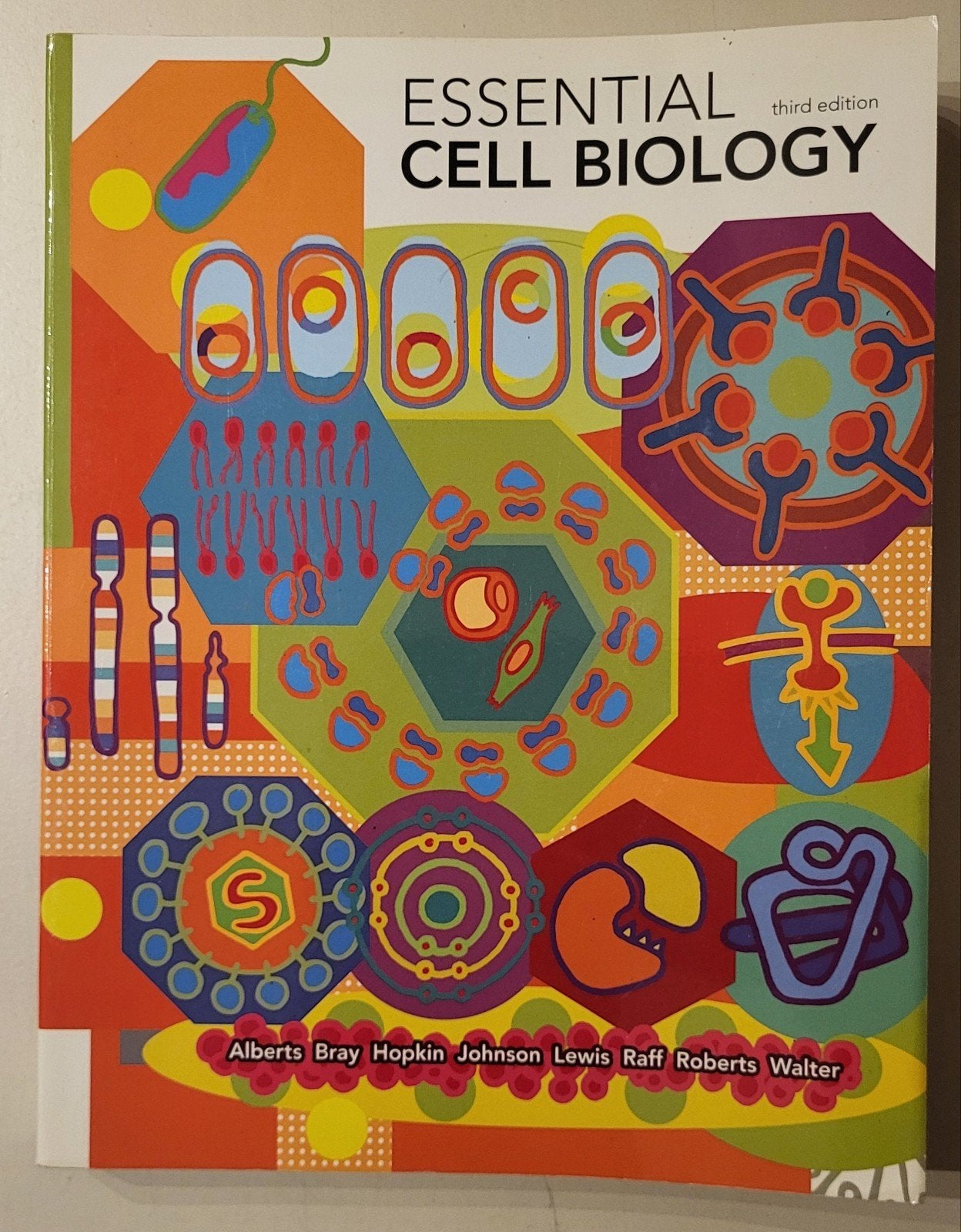 Essential Cell Biology - Derde editie, Boeken, Ophalen of Verzenden, Zo goed als nieuw, Alberts, Bray, Hopkin, Johnson, Lewis, Raff, Roberts, Walter
