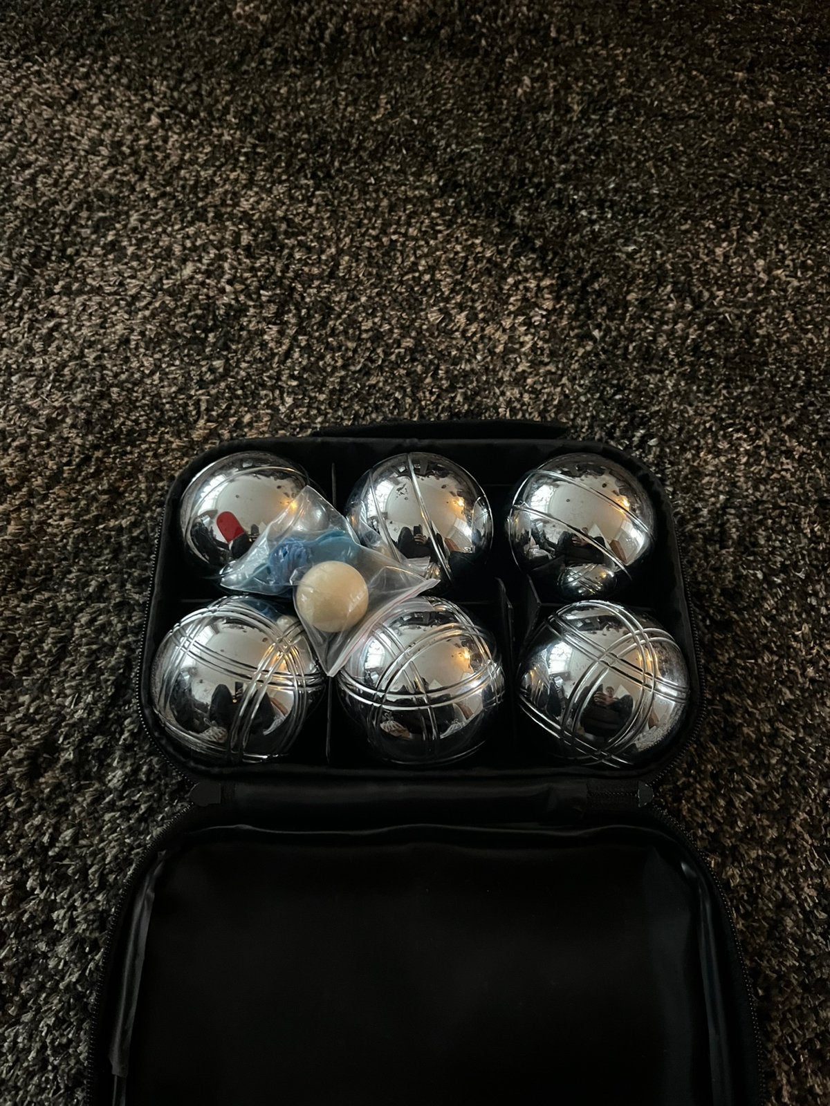 Jeu de Boules / Pétanque set – 6 metalen boules + koffer, Verzenden, Nieuw