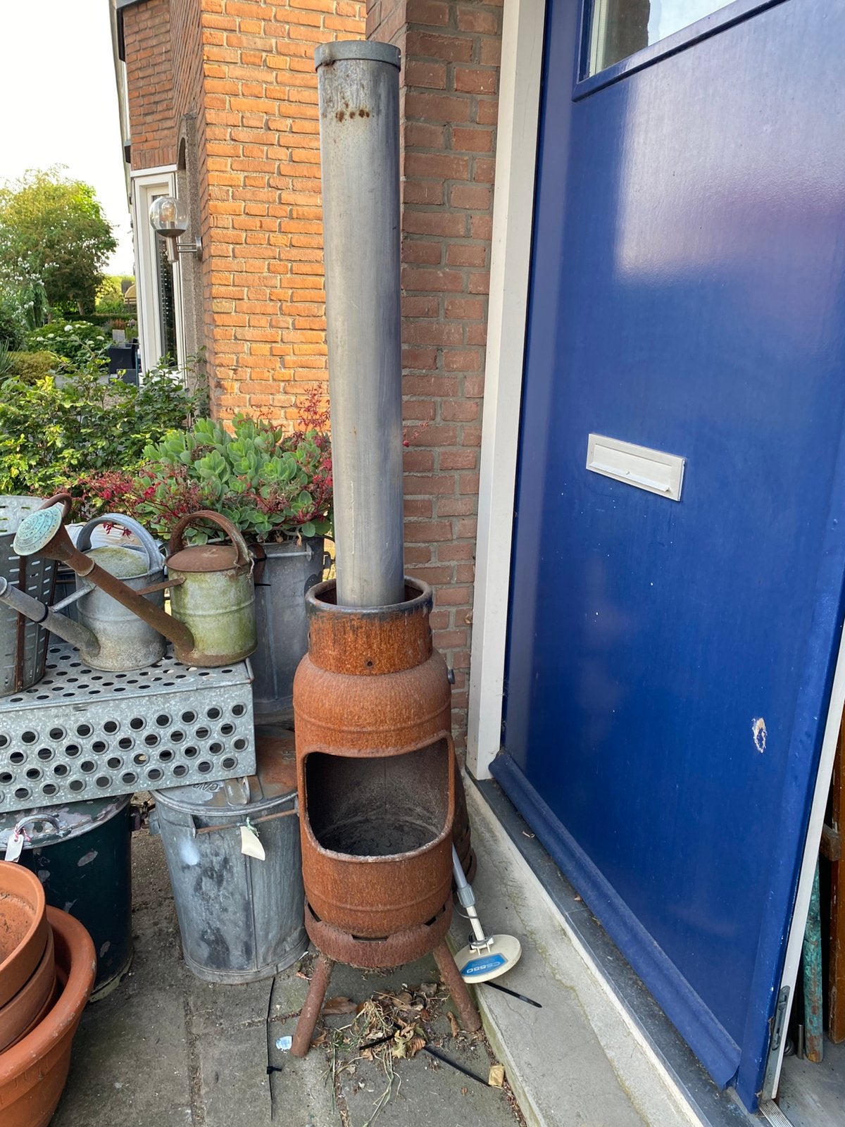 Leuke stoere tuinhaard., Tuin en Terras, Tuinhaarden, Ophalen, Gebruikt, Nvt, Nvt