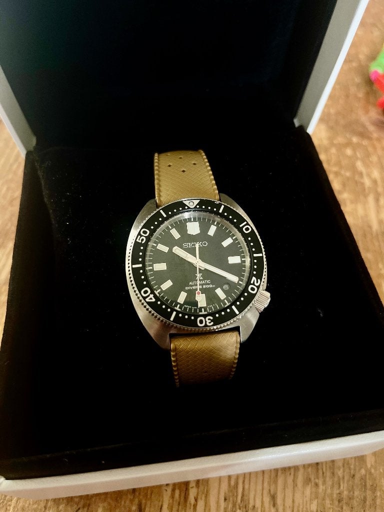 Seiko SPB317J1 Slim Turtle, Ophalen, Zo goed als nieuw, Staal, Seiko