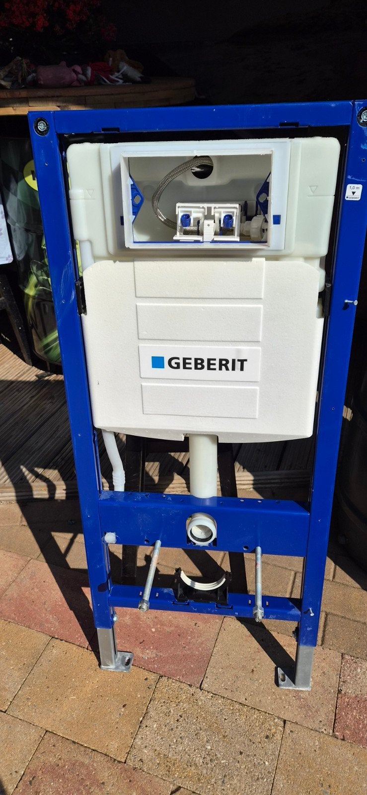 inbouw wc van geberit niet  compleet, Doe-het-zelf en Verbouw, Sanitair, Ophalen, Toilet