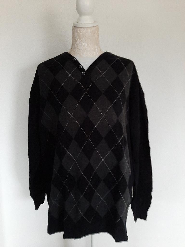 Herentrui Angelo Littico XXXL, Ophalen, Gedragen, Zwart, Trui of Vest