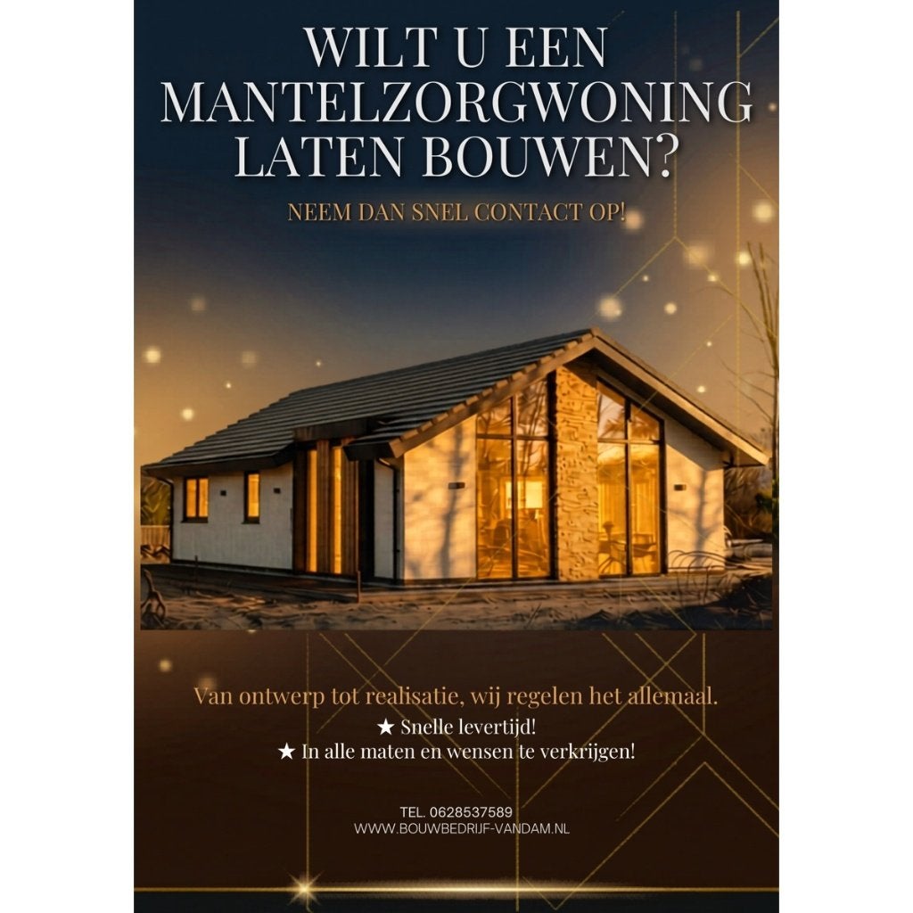 Mantelzorg/ recreatiewoning, Chalet, Gelderland