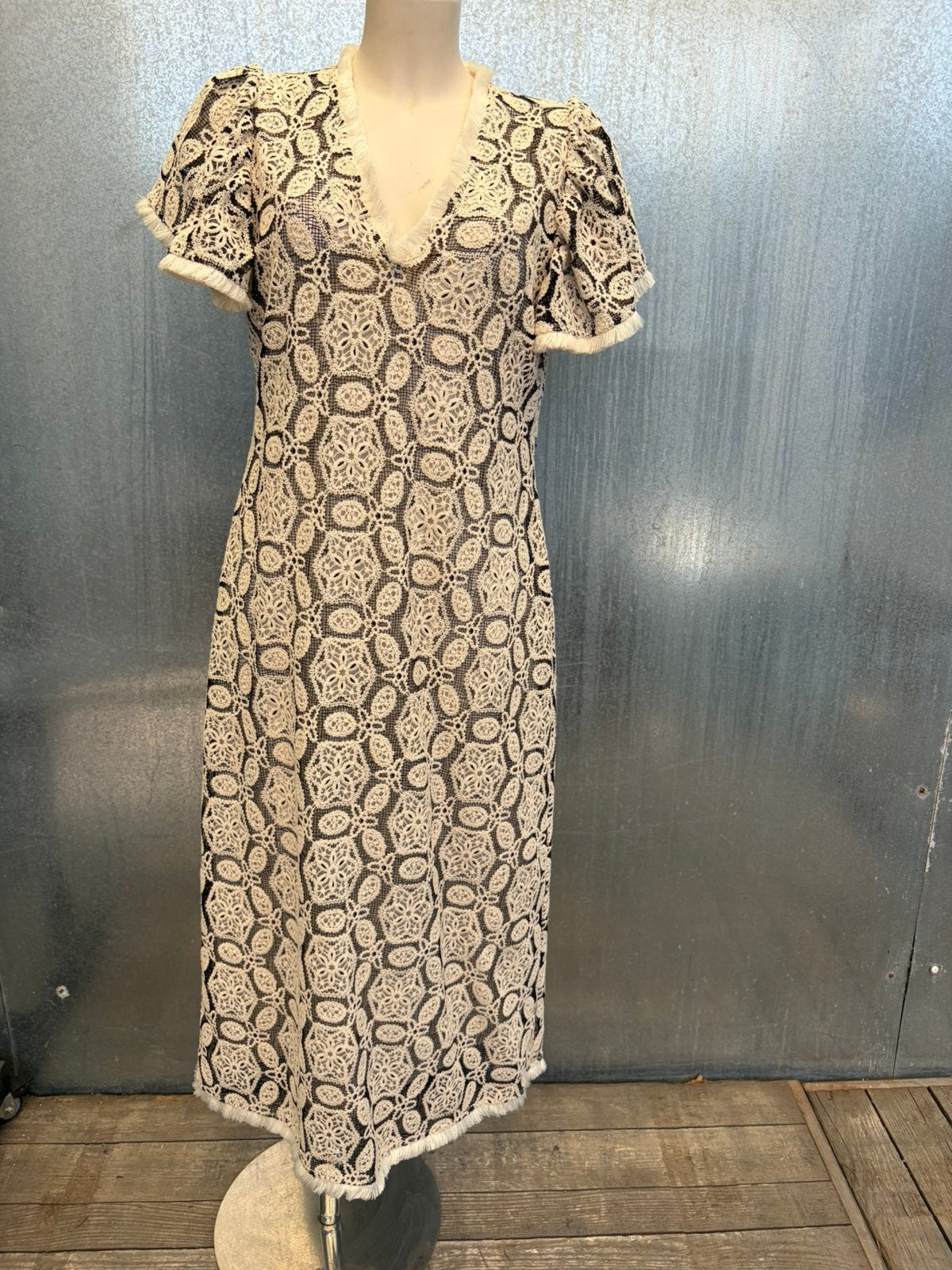 Isabella dress Hofmann Copenhagen jurk maxi 40, Ophalen of Verzenden, Zo goed als nieuw, Maat 38/40 (M), Onder de knie