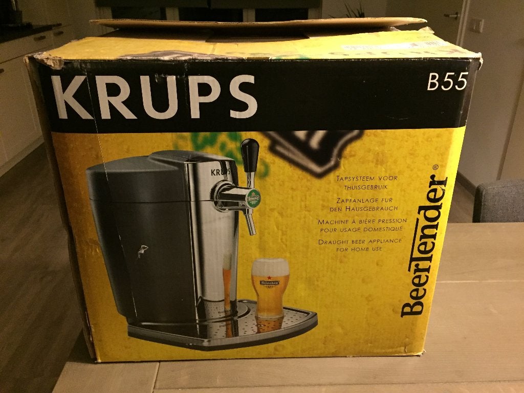 Krups Beertender, Ophalen, Zo goed als nieuw, Krups
