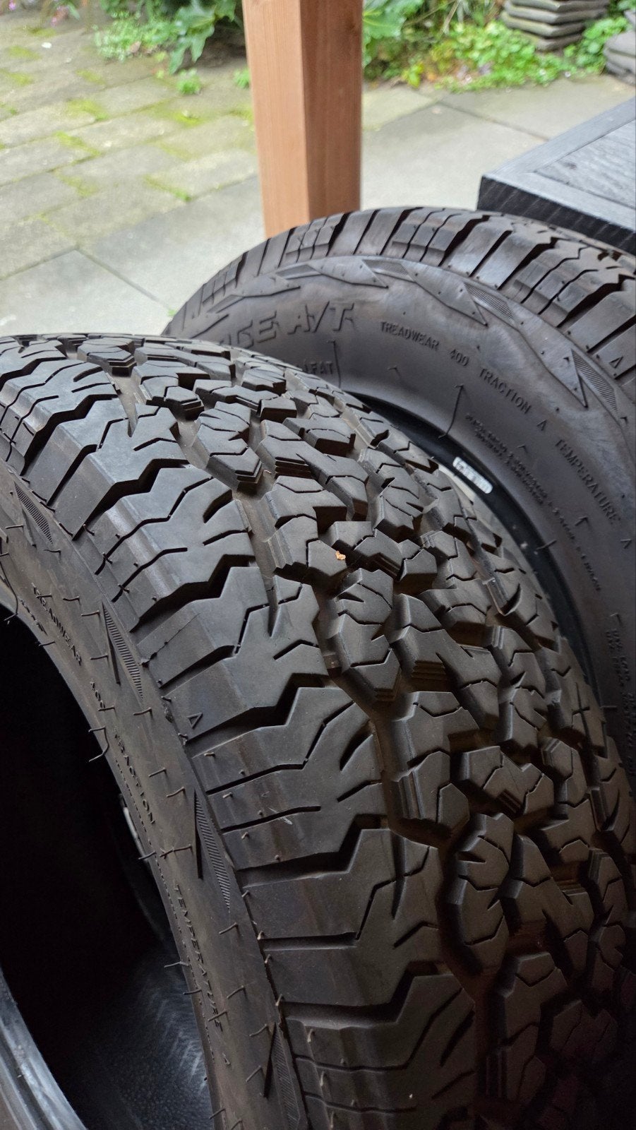 2x Unigrip Lateral Force A/T banden (205/70/r15) Z.G.A.N., Ophalen, Daihatsu
