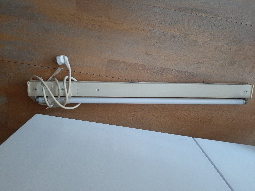TL licht, Ophalen, Gebruikt, Minder dan 50 watt, Lamp met armatuur
