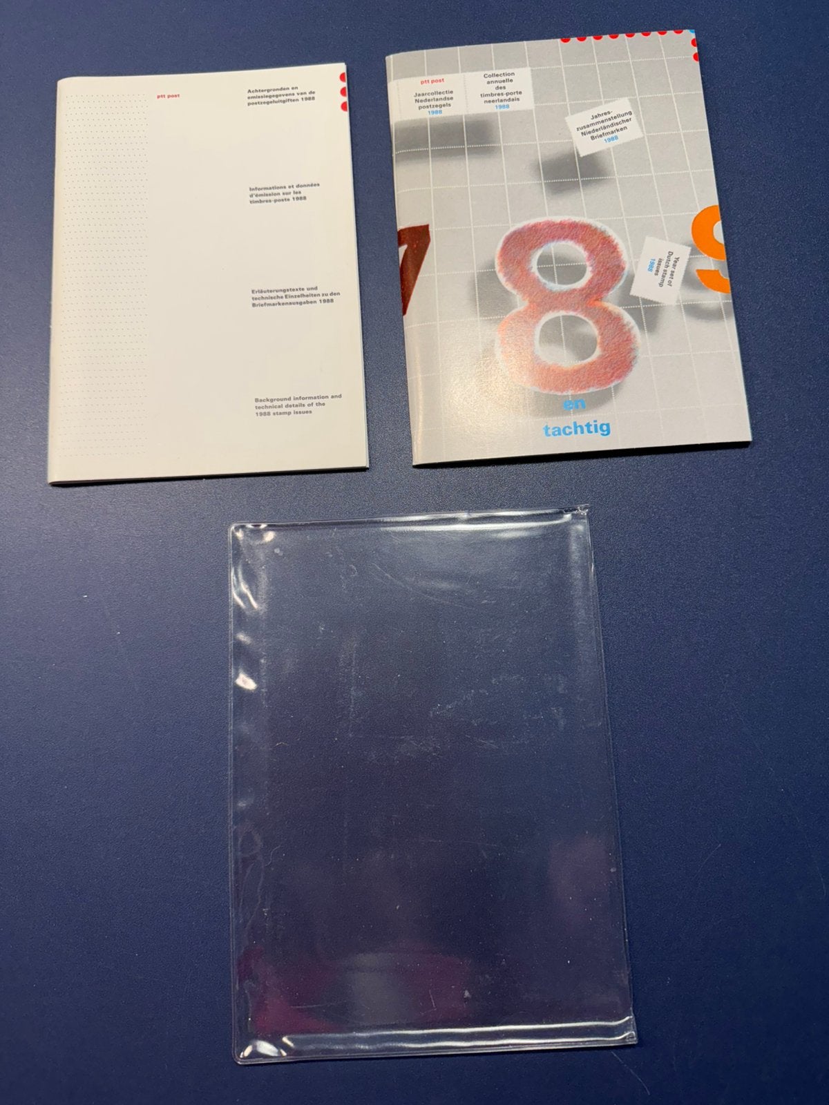 PTT post jaarcollectie postzegels 1988 + boekje, Ophalen of Verzenden, Na 1940, Postfris