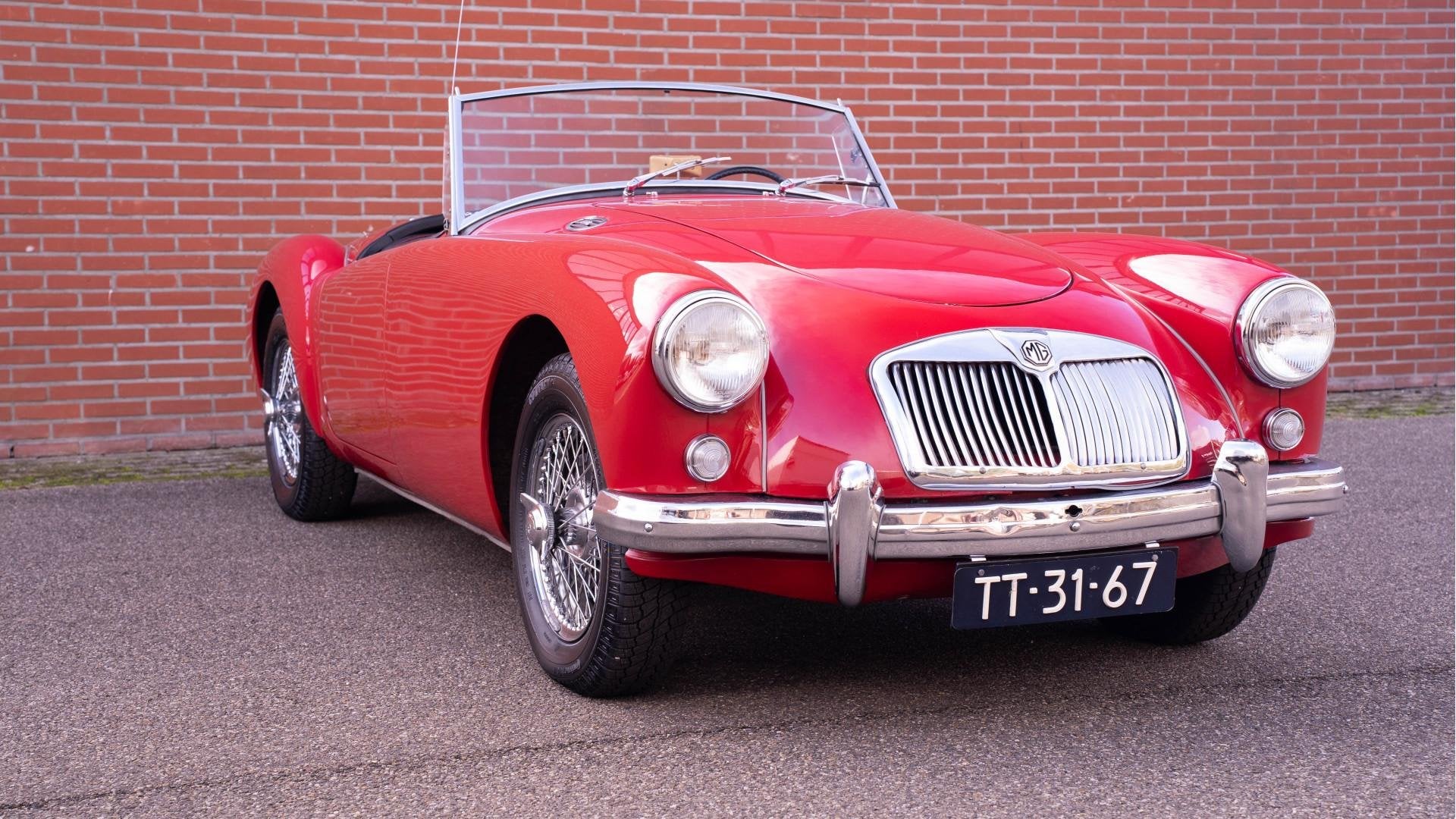MG A A 1500 MK1 NETTE AUTO! UIT COLLECTIE Cabriolet, foto 11