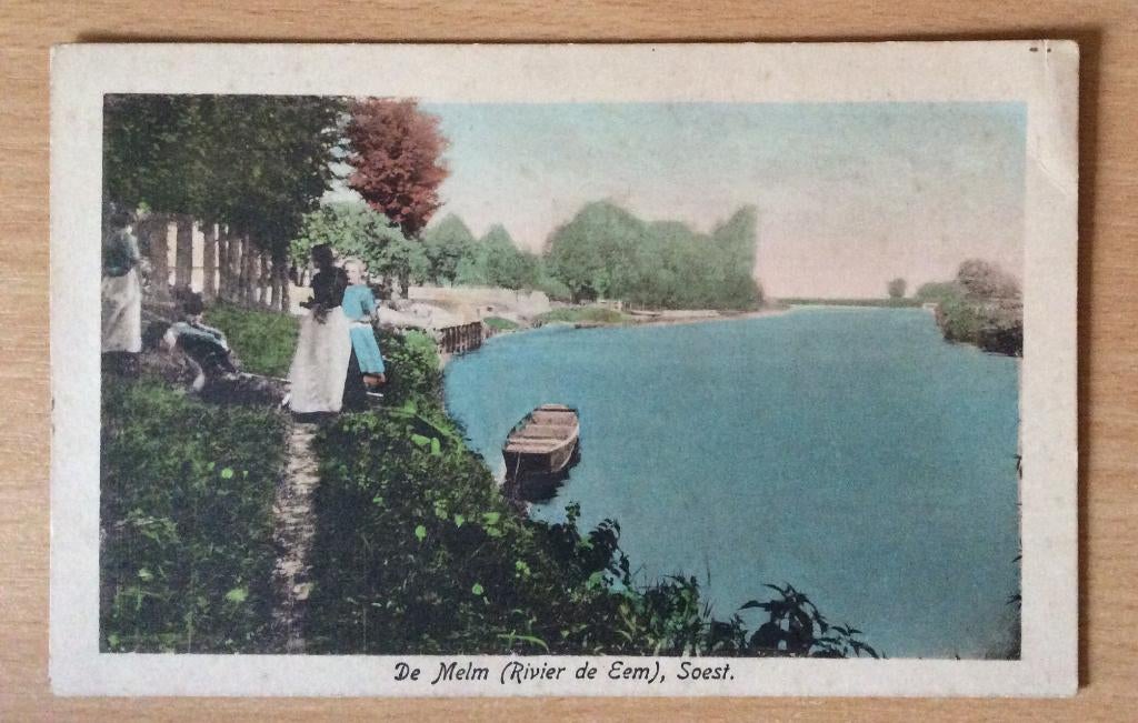 Soest, de Melm (rivier de Eem), Verzamelen, Ophalen of Verzenden, 1920 tot 1940, Ongelopen, Utrecht