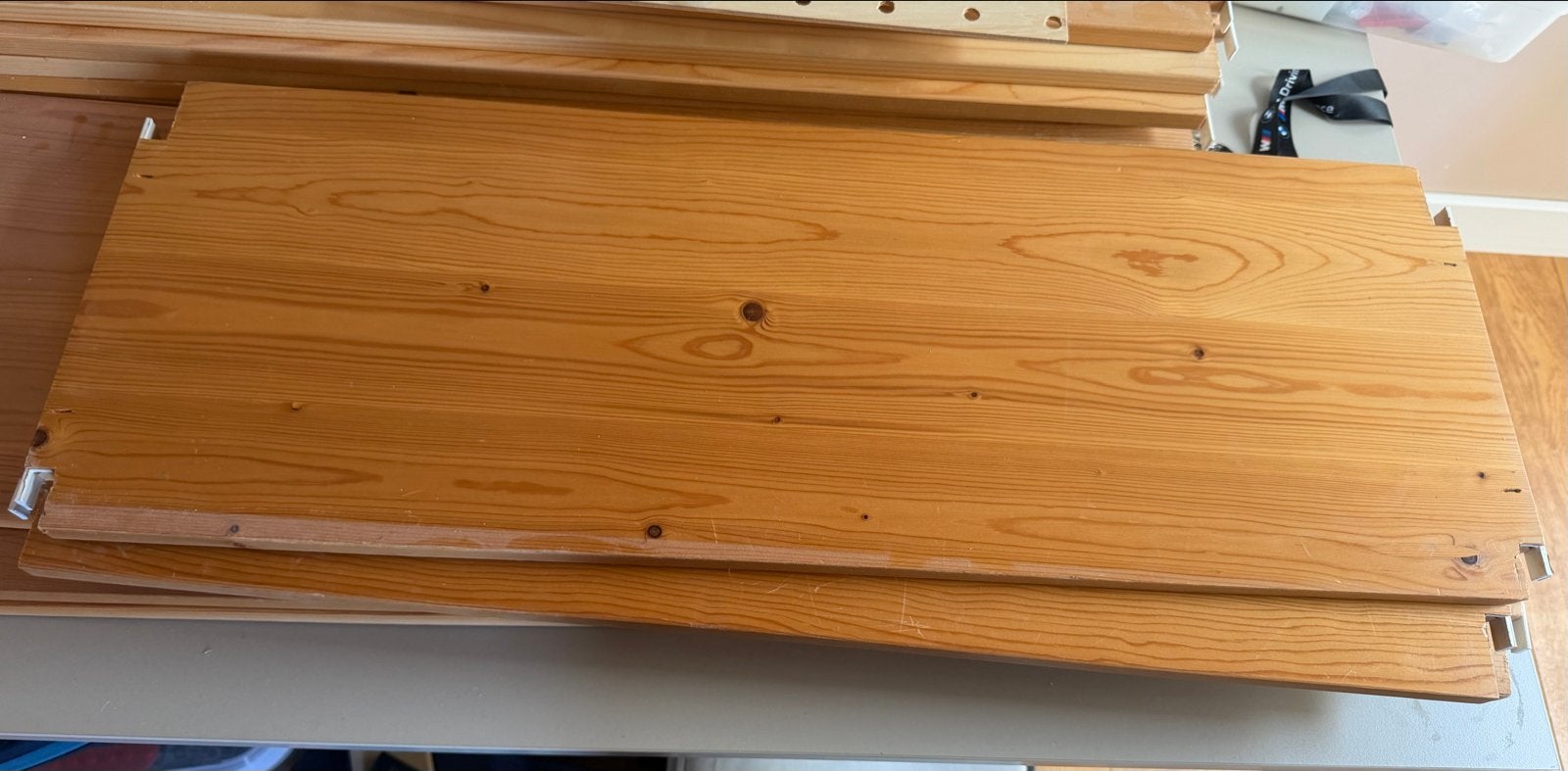 6 Lundia boekenkast planken 30x80x2cm, Ophalen, Met plank(en), Gebruikt, 50 tot 100 cm