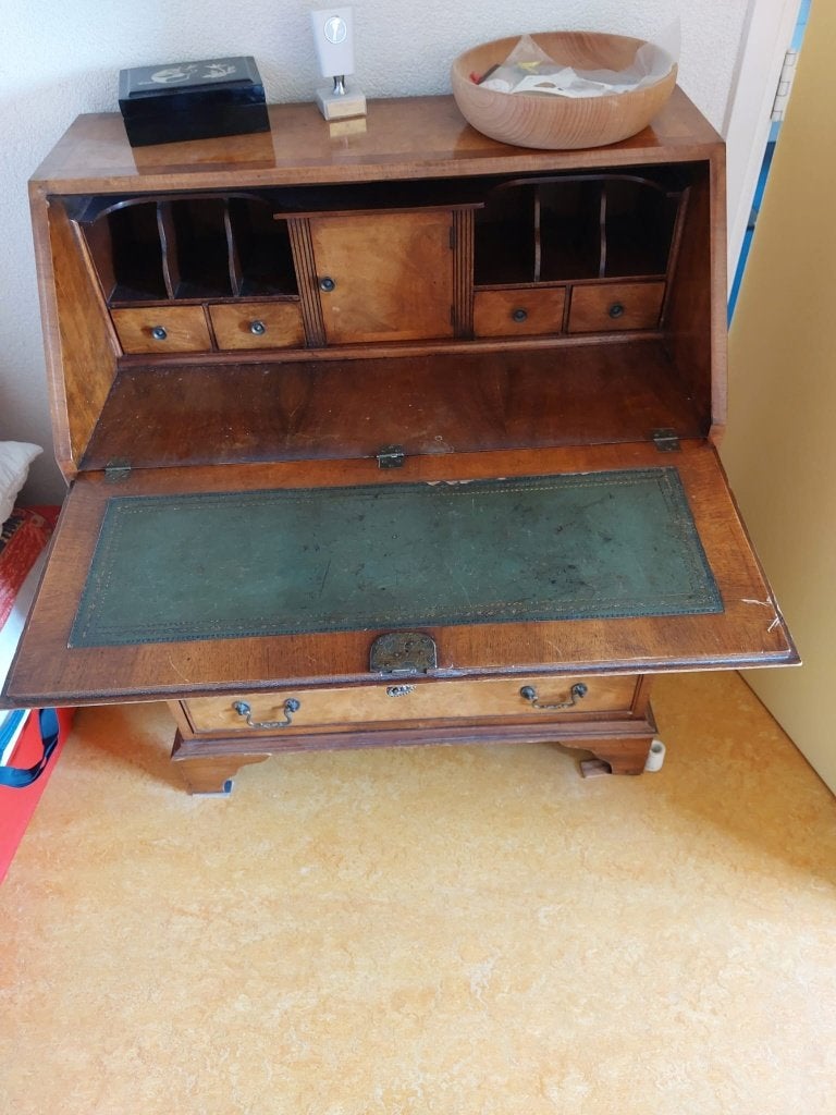Secretaire / oud bureautje, Ophalen, Gebruikt
