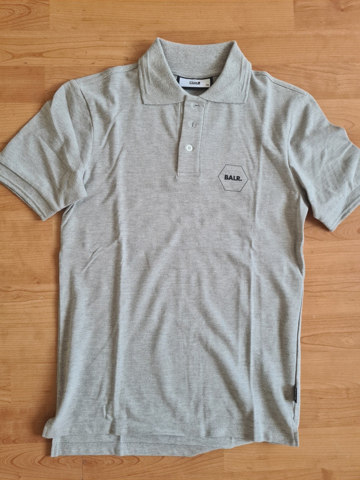 BALR. Polo Shirt - Maat XS - Grijs, Ophalen of Verzenden, Zo goed als nieuw, BALR., Grijs