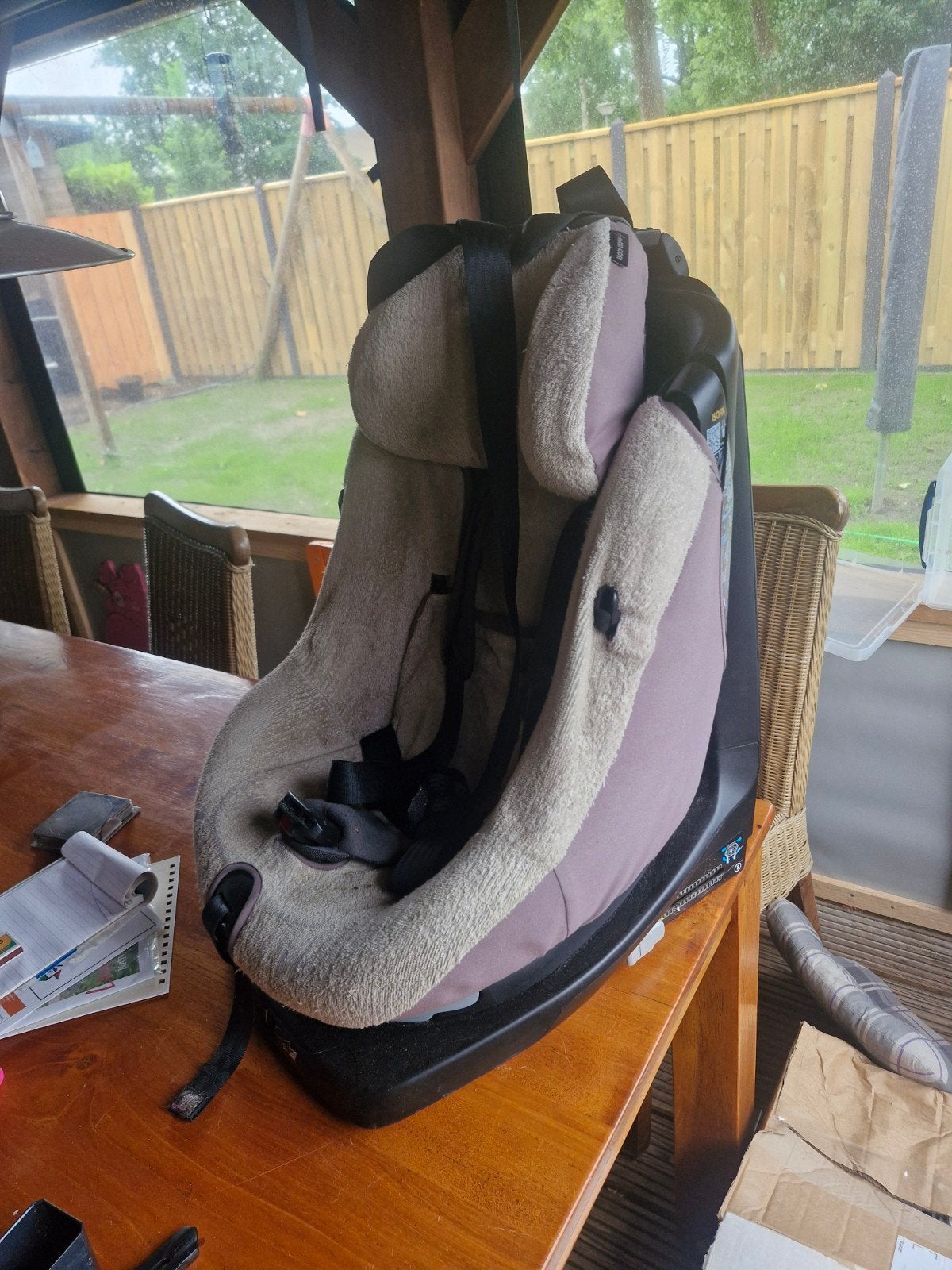 Maxi cosi axissfix sparkling autostoel, Kinderen en Baby's, Autostoeltjes, Ophalen, 9 t/m 18 kg, Maxi-Cosi, Isofix