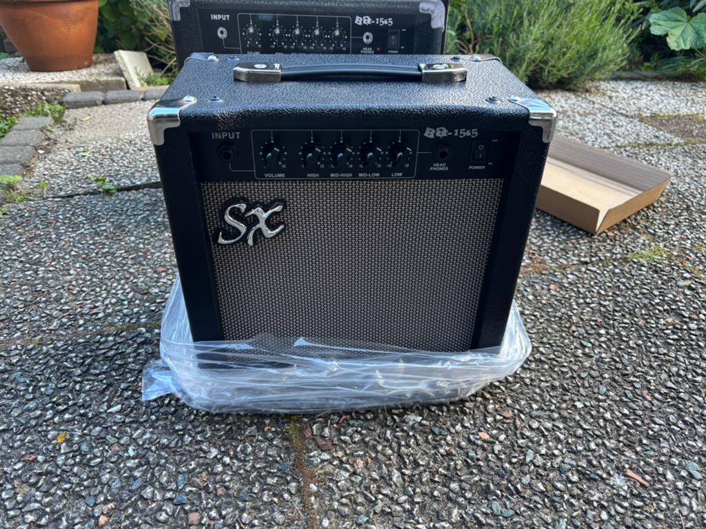 SX BA-1565 basversterker nieuw in doos, Minder dan 50 watt, Nieuw, Ophalen of Verzenden, Djdkks