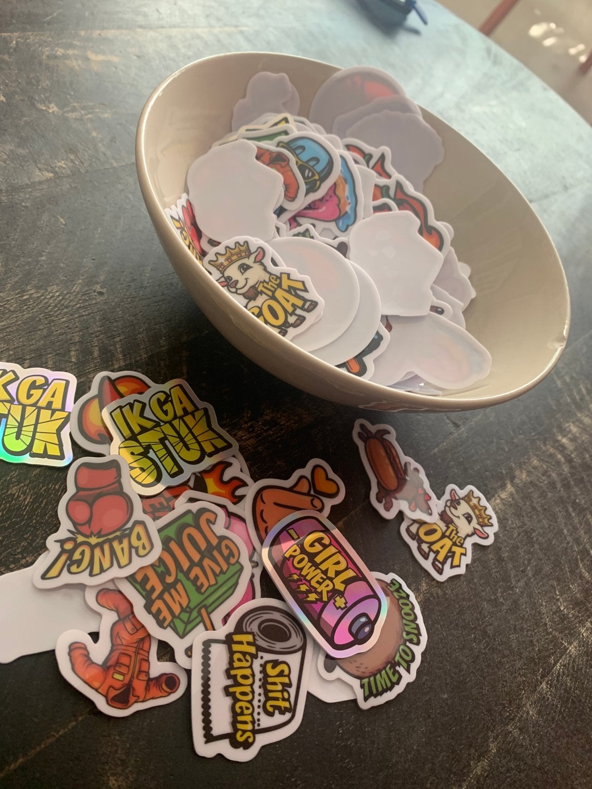 Jumbo plakkers - stickerjacht stuk tv, Verzamelen, Jumbo, Ophalen