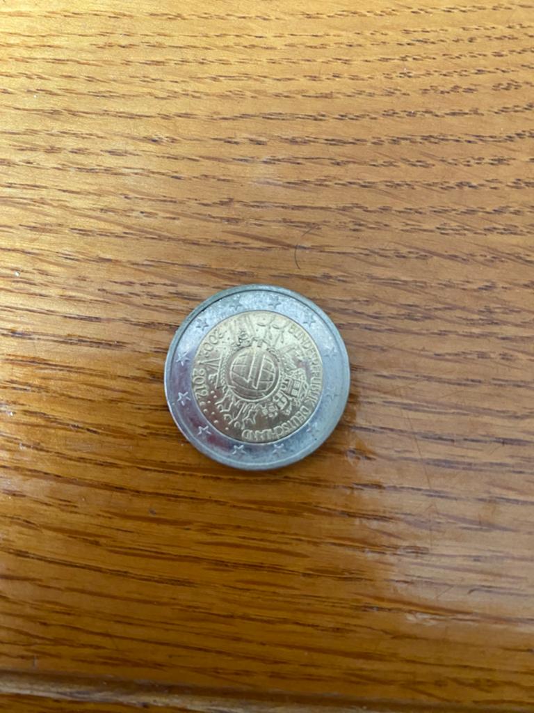 Duitse herdenkingsmunt 2 euro, Ophalen of Verzenden, Duitsland, 2 euro