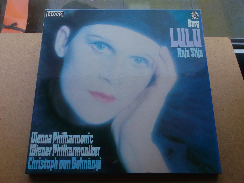 Berg~Lulu (Anja Silja)~WienerPhil~Christoph von Dohnányi~3LP, Opera of Operette, Ophalen of Verzenden, Zo goed als nieuw, 12 inch