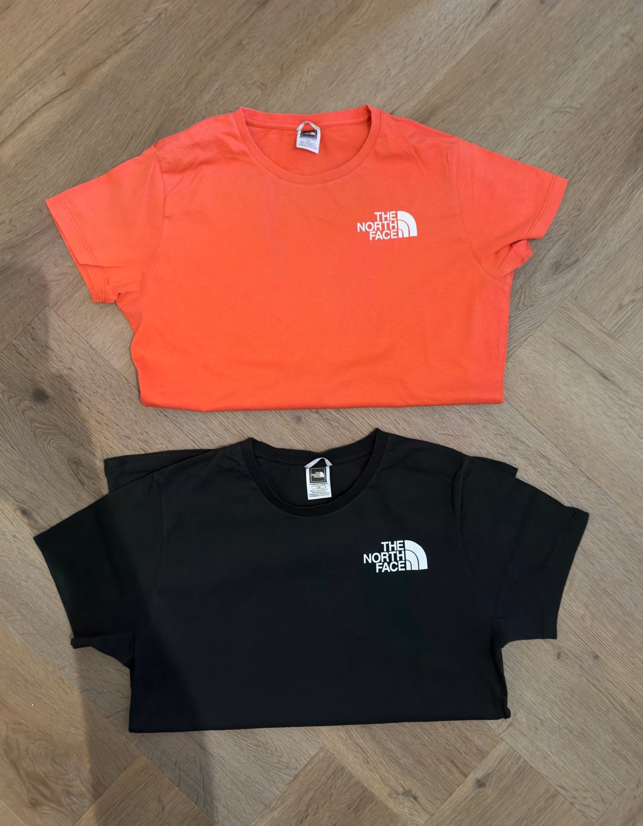 The north face t-shirts - dames L, Maat 42/44 (L), Ophalen of Verzenden, Korte mouw, Gedragen