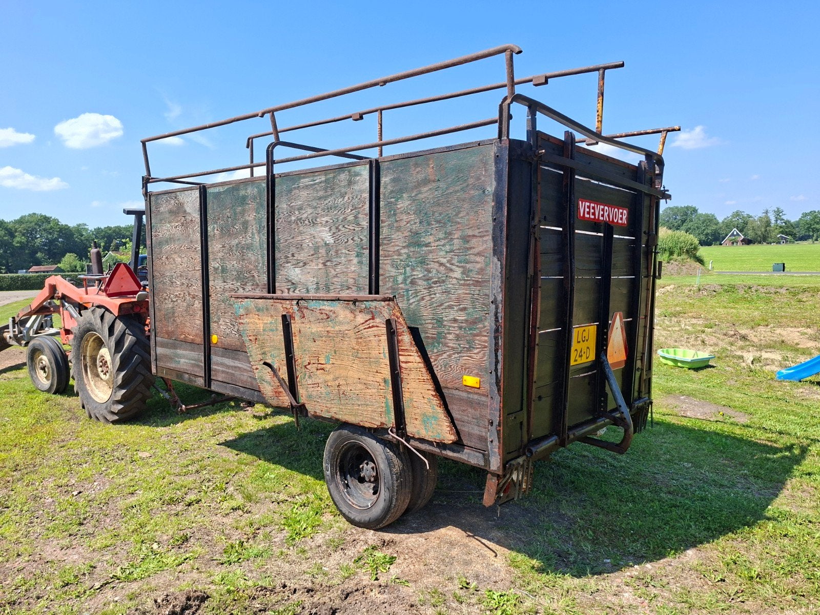 Veewagen, Zakelijke goederen, Ophalen, Transport