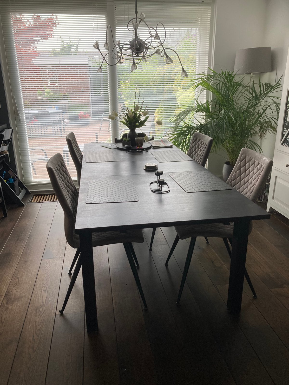 Eettafel 180/220/260, Ophalen, 200 cm of meer, 50 tot 100 cm, Zo goed als nieuw