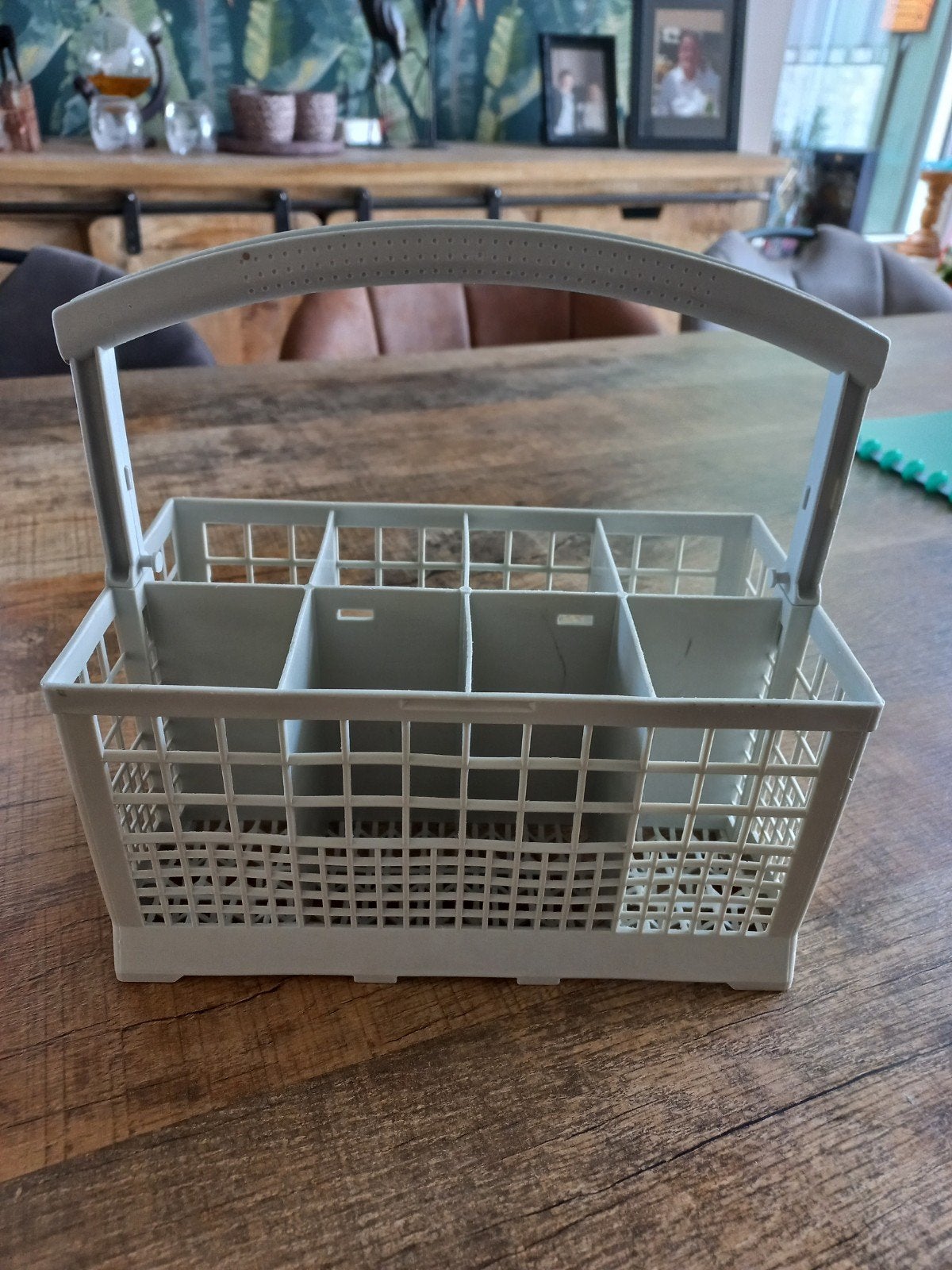 Bestekbak vaatwasser, Ophalen