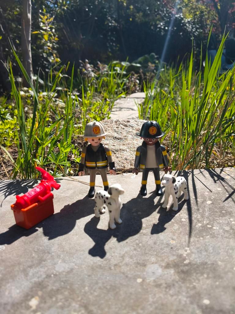 Brand weer setje playmobil, Ophalen of Verzenden, Gebruikt