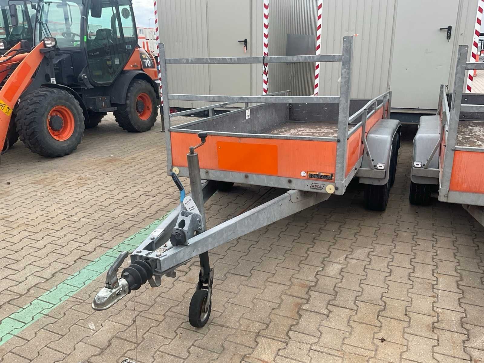 2017 Atec EB2 2-1 Dubbelas aanhangwagen, Gebruikt