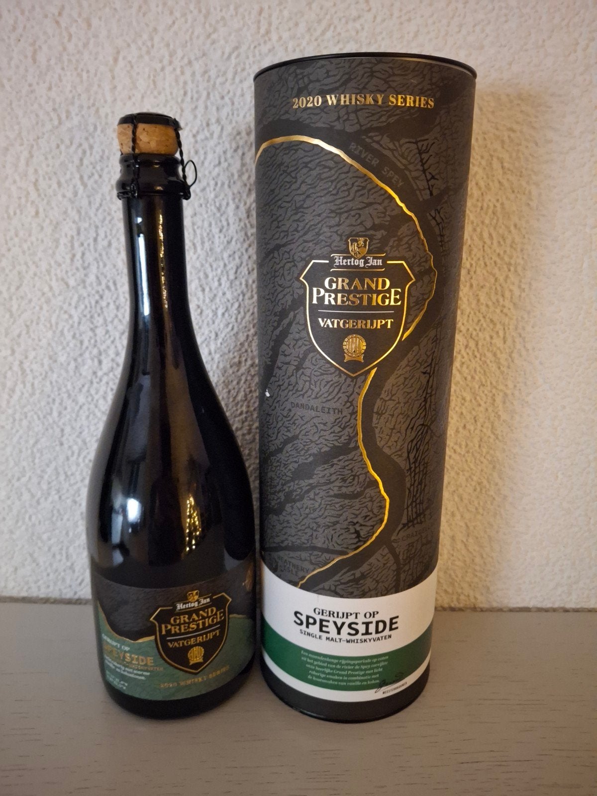 Hertog Jan Vatgerijpt 2020 Whisky Serie- Speyside, Verzamelen, Biermerken, Ophalen of Verzenden, Nieuw, Flesje(s), Hertog Jan