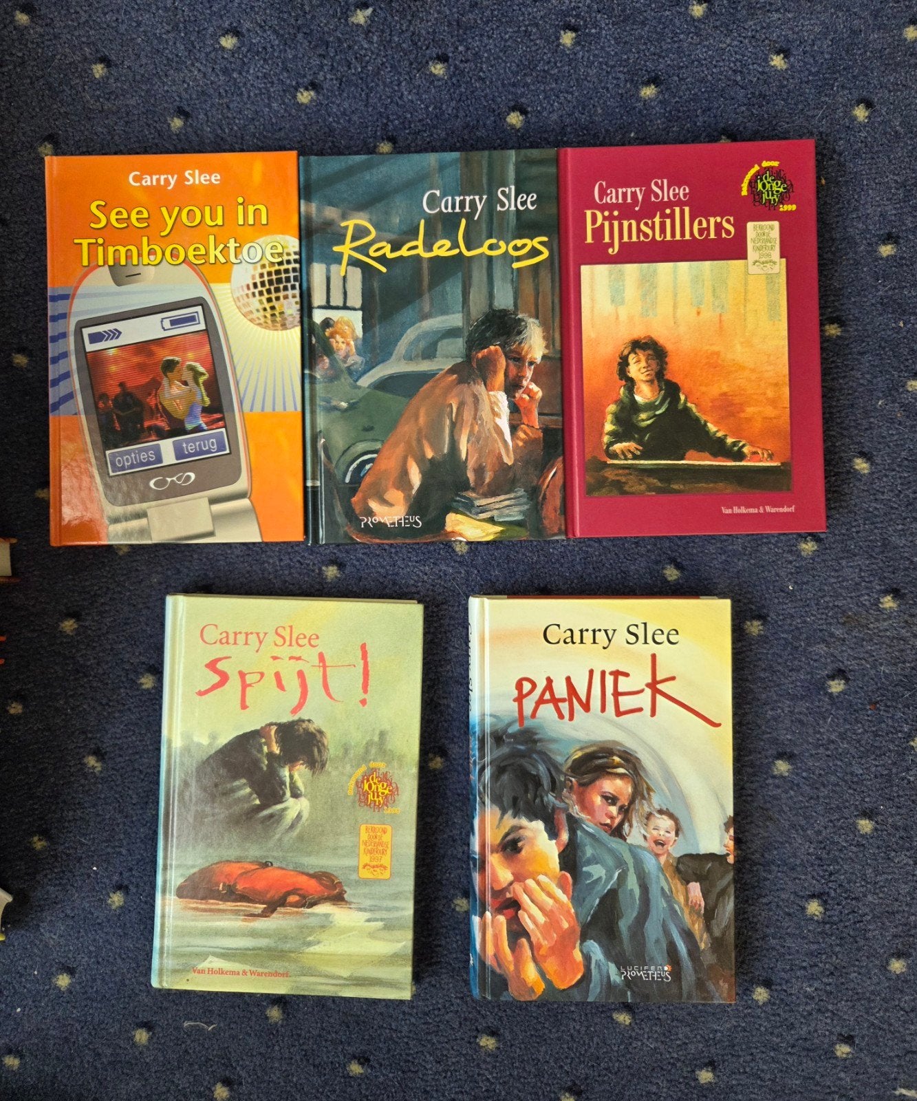 Carry Slee Boekenpakket: 5 Jeugdboeken, Boeken, Ophalen of Verzenden, Gelezen, Carry Slee, Fictie
