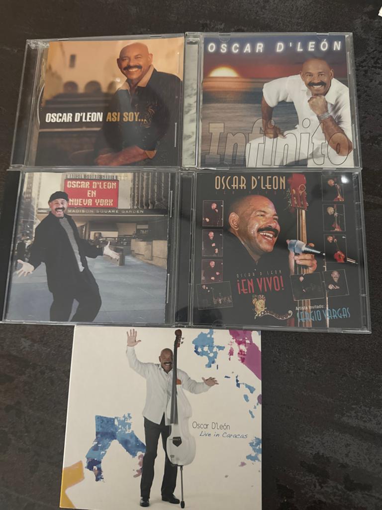 Oscar de Leon 5x CD, Ophalen of Verzenden, Zo goed als nieuw, Latijns-Amerikaans