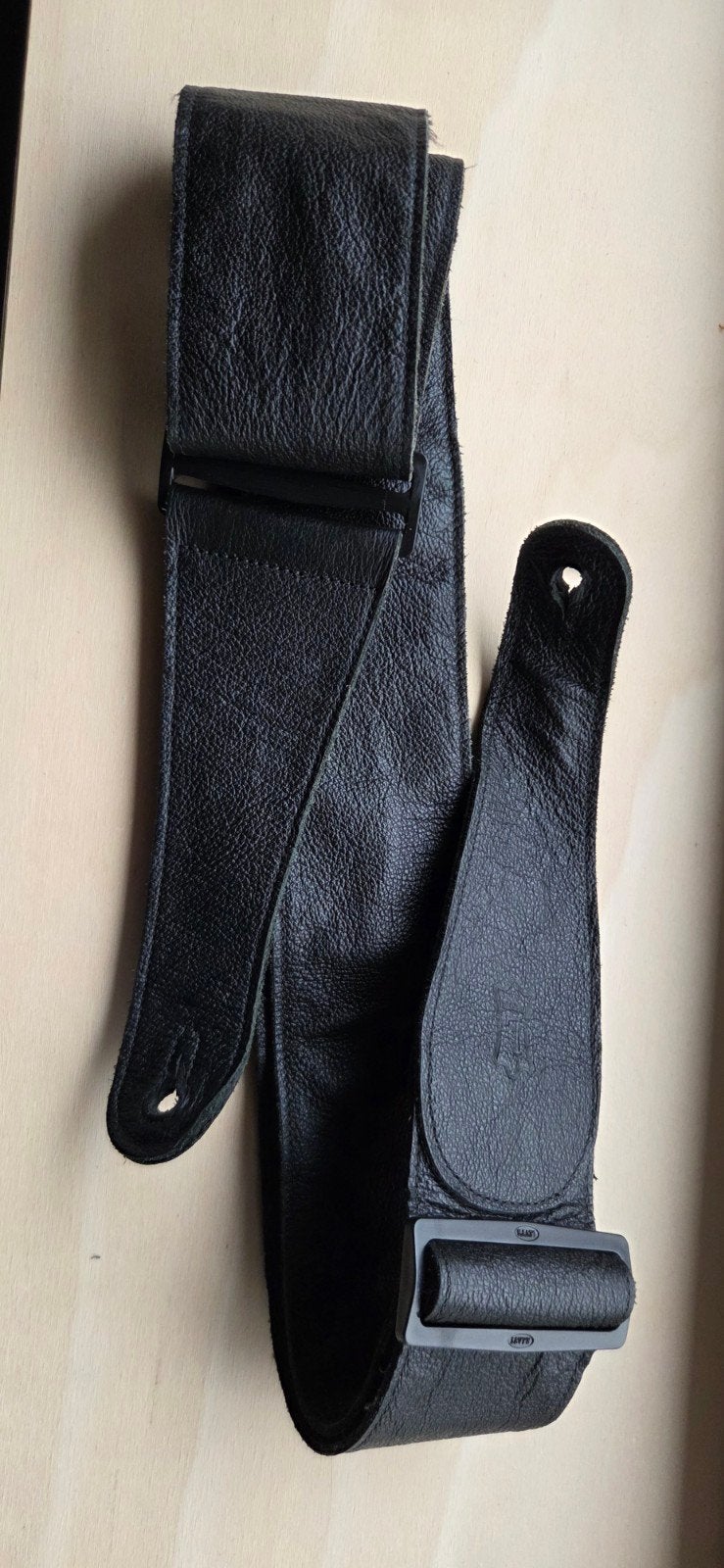 Gitaarband leer Levys Leathers M7GG3-BLK, Ophalen of Verzenden, Zo goed als nieuw, Elektrische gitaar