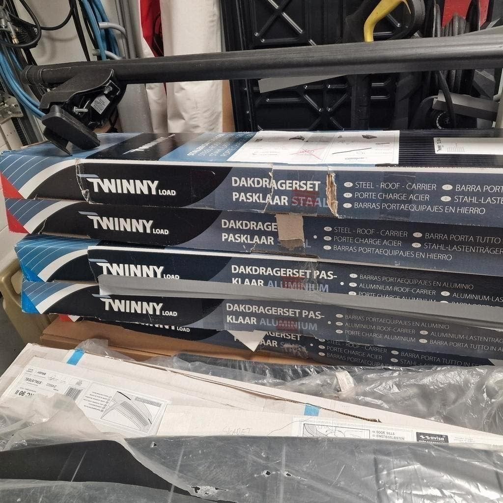 Partij Twinny LOAD dakdragers - 5x nieuw, 1x gebruikt, Ophalen of Verzenden, Nieuw