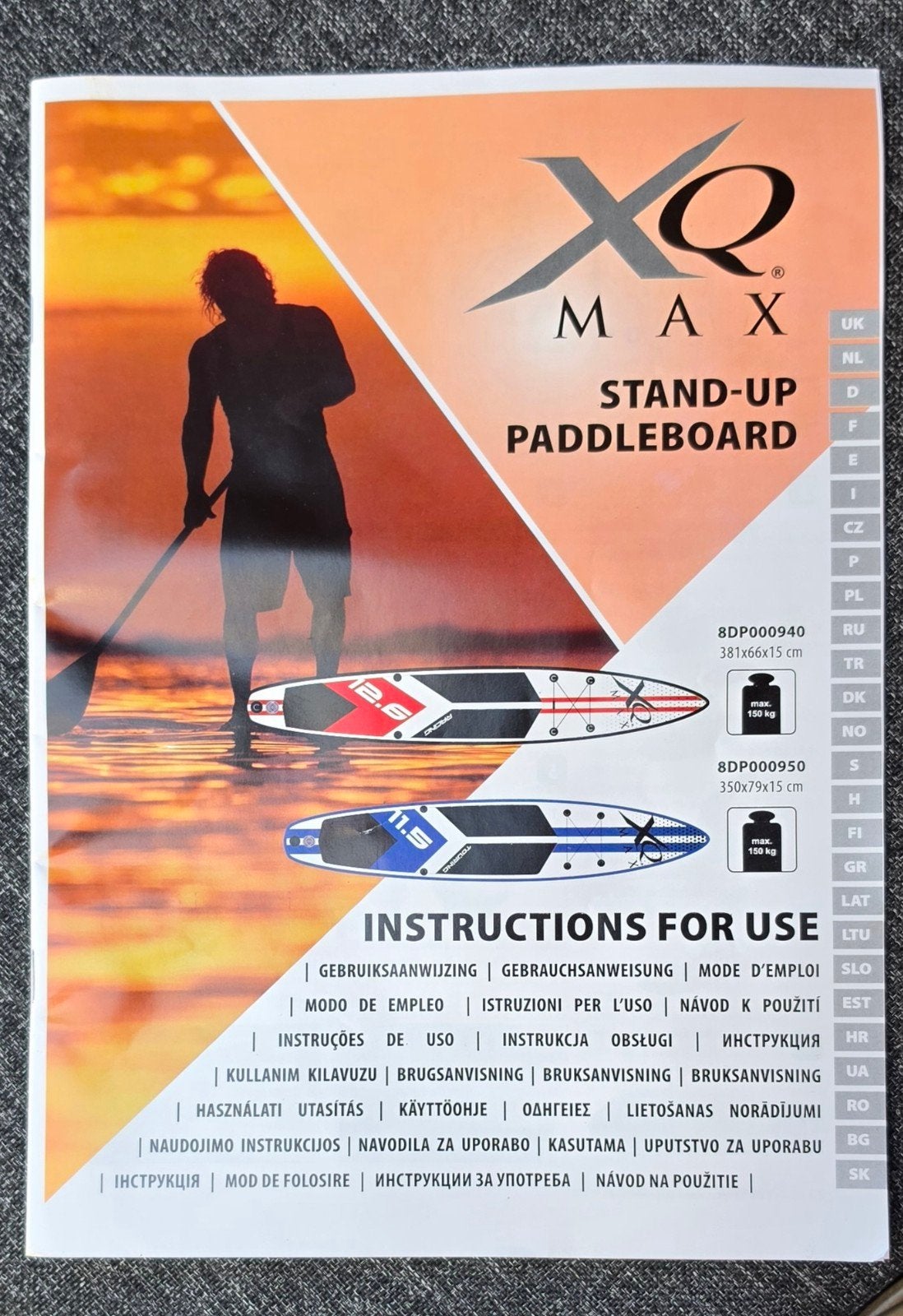 XQ Max SUP Board 11'5" - Nieuw in verpakking, Ophalen