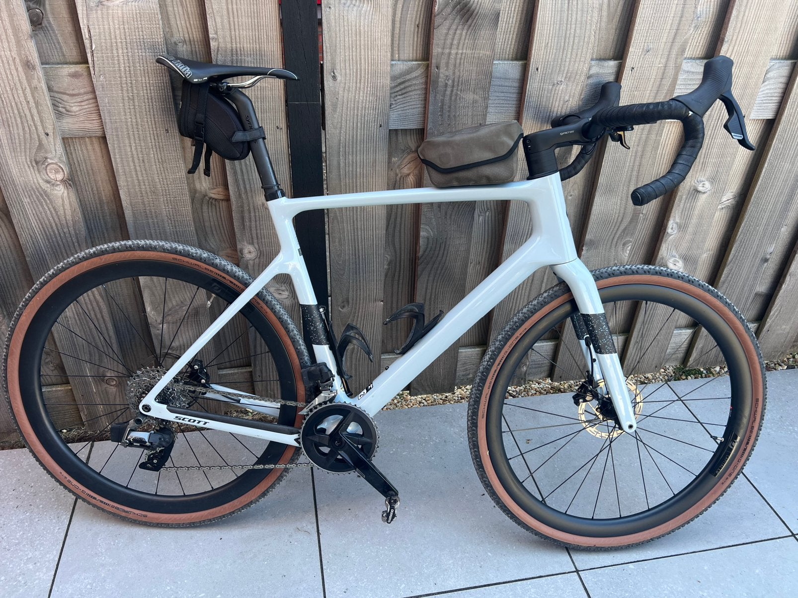 Scott Addict 20 Gravel XL/58 SRAM Rival AXS Carbon Wielset, 28 inch, Carbon, Heren, Zo goed als nieuw