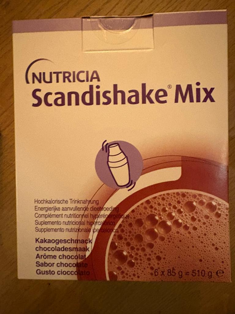 Nutricia, scnadishake, milkshake, chocola, NIEUW, Ophalen, Nieuw