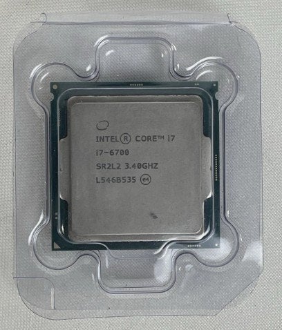 Processor Intel i7-6700 - 3.4 GHz, Computers en Software, Processors, LGA 1151, Gebruikt, 4-core, Ophalen of Verzenden