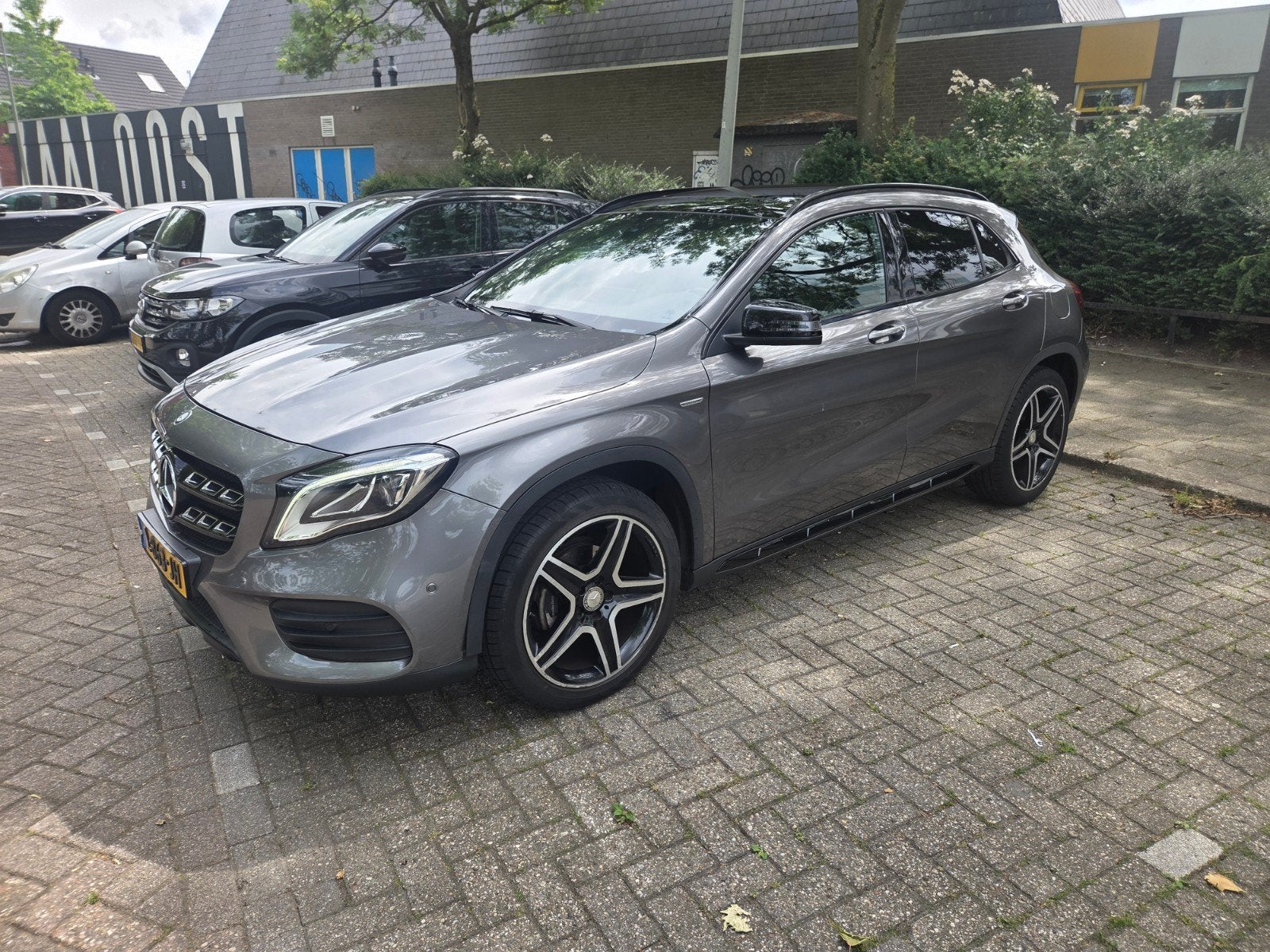 Mercedes-Benz GLA Gla200 1.6 115KW Aut7 2017 Grijs, Zwart, 715 kg, 1595 cc, Particulier