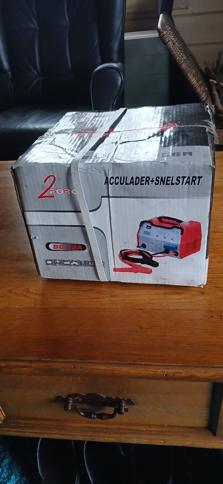 Acculader + Snelstart 2Force BC-12A (Nieuw), Ophalen