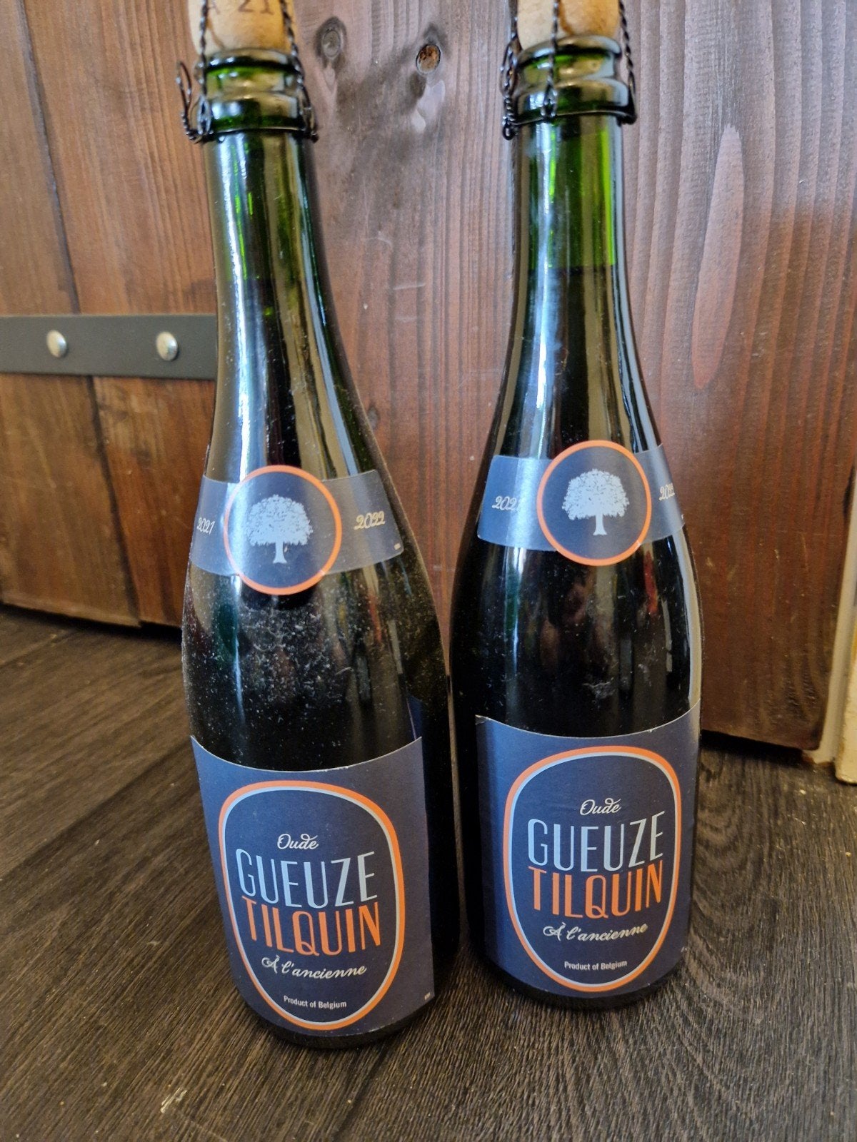 Tilquin Geuze 21/22, Verzamelen, Biermerken, Ophalen of Verzenden, Overige merken