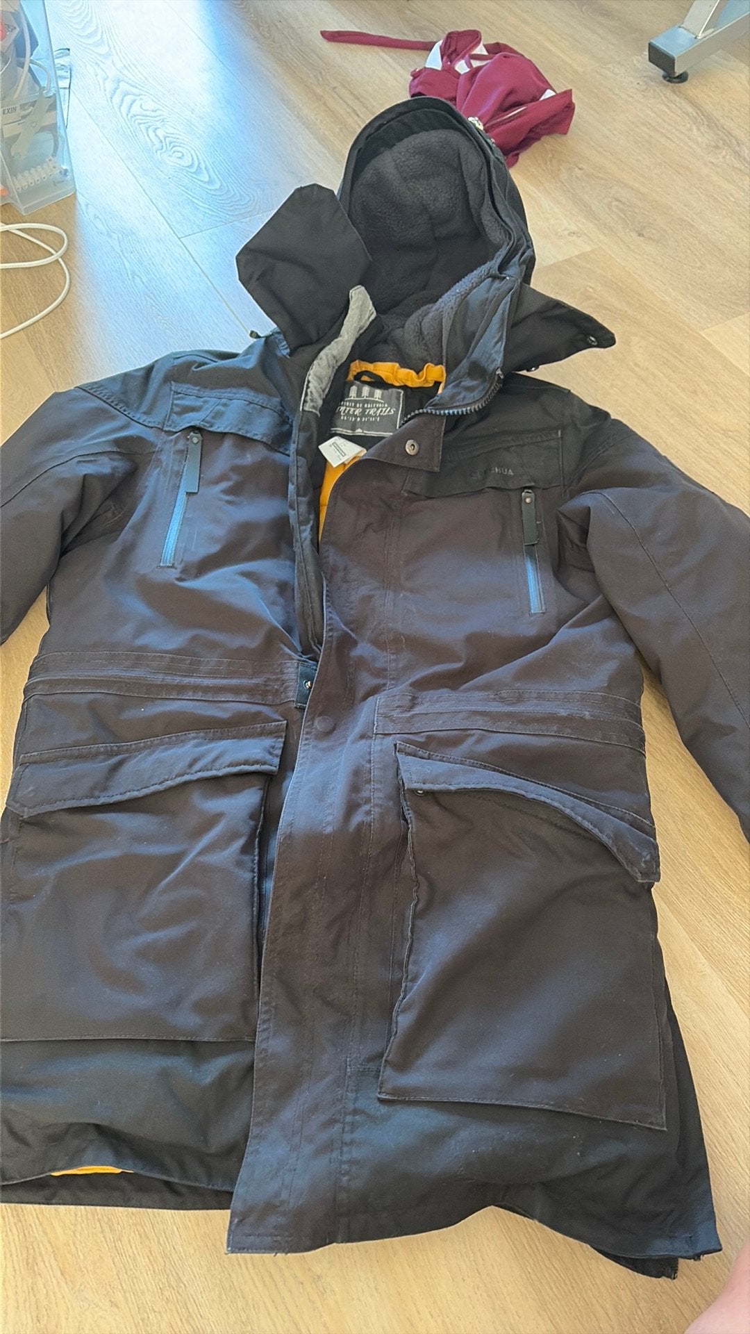 Een warme jas - gratis, Kleding | Heren, Ophalen of Verzenden, Gedragen