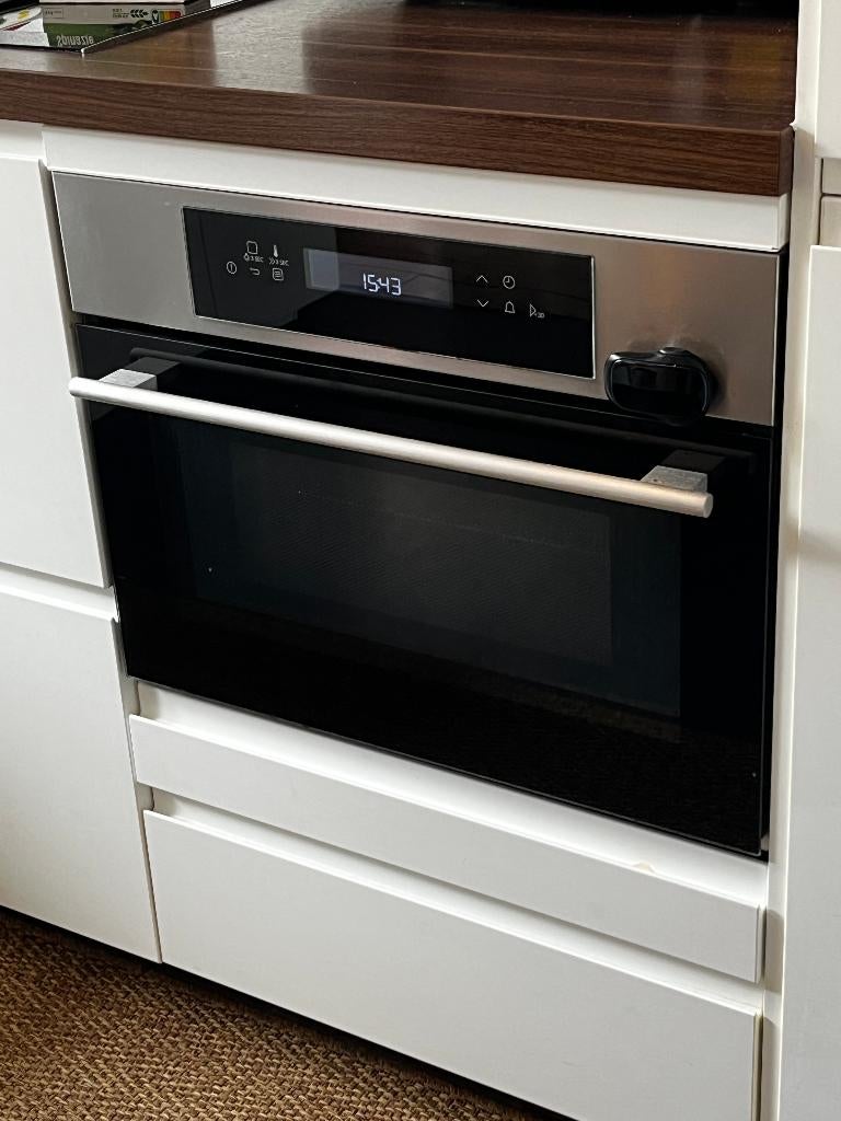 Ikea Kulinarisk Heteluchtoven Magnetron Grill Combi 60cm, Ophalen, Gebruikt, Oven met grill, Inbouw