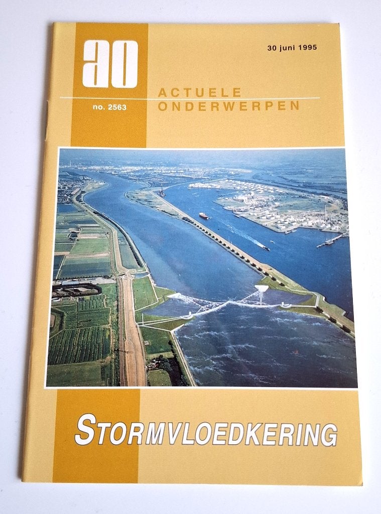 boekje Stormvloedkering bij Hoek van Holland, Verzenden, Nieuw, Werktuigbouwkunde